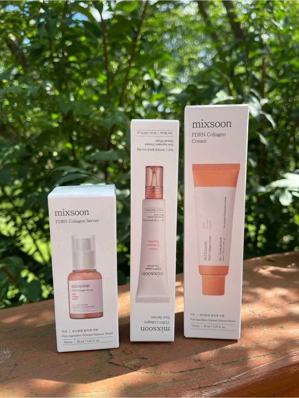PDRN Collagen Set - Peach & White Serum and Cream